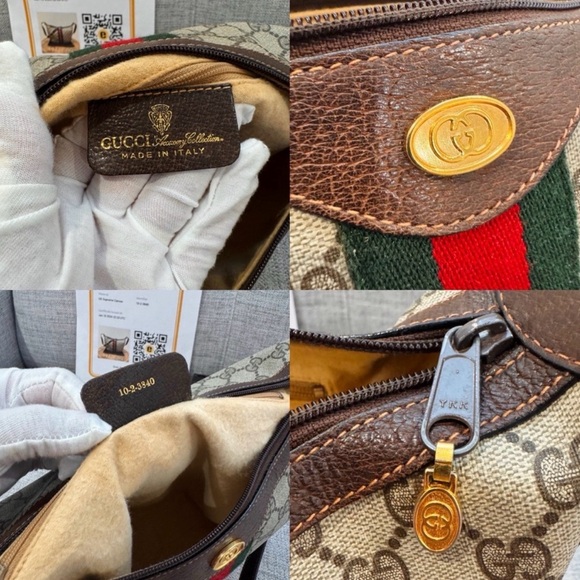 Vintage Gucci GG Supreme Shoulder Bag - Picture 3 of 4